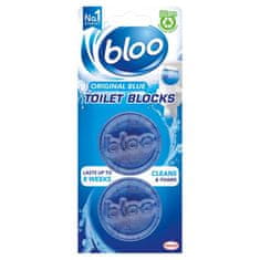 Noah Bloo Toaletni bloki Modri WC barvni bloki 2 x 38 g