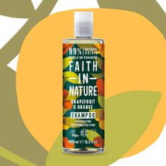 Noah Faith In Nature Šampon za lase z grenivko in pomarančo 400 ml