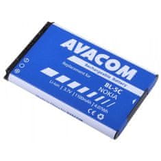 Avacom Baterija za Nokia 6230, N70 (nadomestna BL-5C) Li-ion 3,7V 1100mAh - neoriginalna