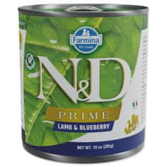 N&D Konzerva N&amp;D Dog Prime Lamb &amp; Blueberry 285g