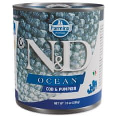 N&D Konzerva N&amp;D Dog Ocean Cod &amp; Pumpkin 285g