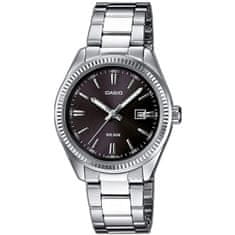 Casio Ura moška Casio MTP-1302PD-1A1VEF Srebrna Večnamensko Črna (Ø 39 mm)