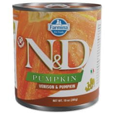 N&D Konzerva N&amp;D Dog Venison &amp; Pumpkin 285g