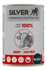 IRONpet Silver Dog govedina 100% meso, v konzervi 400 g