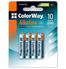 ColorWay Alkalne baterije AAA/ 1,5 V/ 8 kosov v pakiranju/ Blister