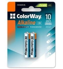 ColorWay Alkalne baterije AAA/ 1,5 V/ 2 kosa v pakiranju/ Blister