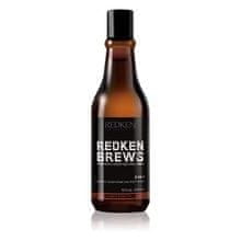 Redken Redken - Redken Brews 3 in 1 - Shampoo, Conditioner and Shower Gel 3 in 1 300ml 