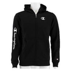 Champion Športni pulover črna 156 - 167 cm/XL Full Zip C-logo