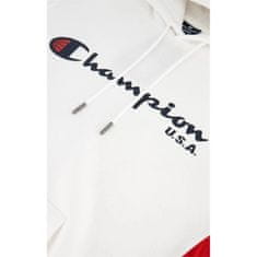 Champion Športni pulover bela 178 - 182 cm/M Off Court Mit Usa-logo