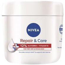 Nivea Nivea - Repair & Care Cream - Hydratační tělový krém pro suchou a hrubou pokožku 400ml 