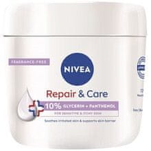 Nivea Nivea - Repair & Care Cream - Hydratační tělový krém pro citlivou pokožku 400ml 