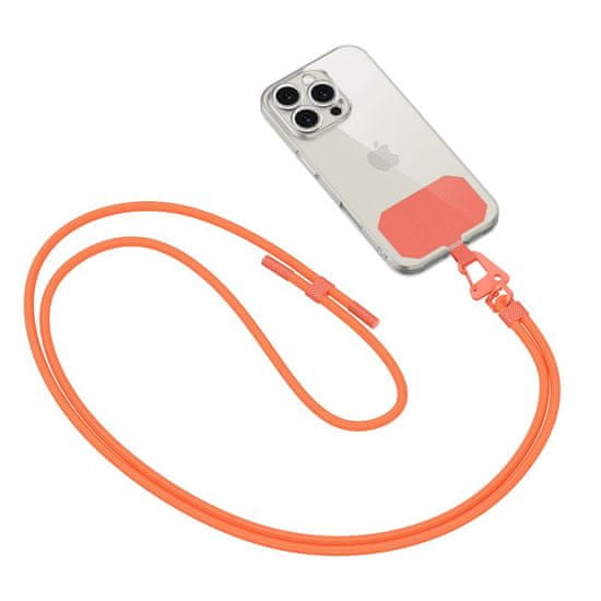 Tech-protect Crossbody Strap vrvica za mobitelni telefon, oranžna