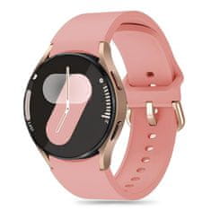 Tech-protect Silicone pašček za Samsung Galaxy Watch 4 / 5 / 5 Pro / 6 / 7 / FE, dusty pink