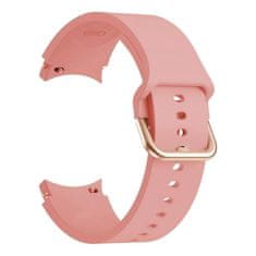 Tech-protect Silicone pašček za Samsung Galaxy Watch 4 / 5 / 5 Pro / 6 / 7 / FE, dusty pink