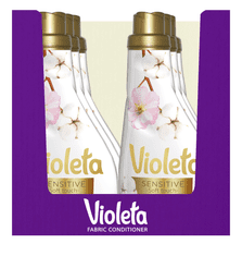 Violeta Sensitive mehčalec, 1,71 l, 6 kosov