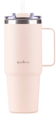 Rosmarino MegaCup termo lonček, 870 ml, roza