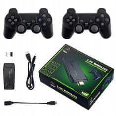 Dexxer Retro 4K Ultra HD TV HDMI game stick igralna konzola K8 10000 iger USB