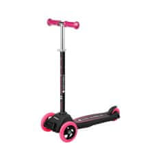 Rebel TOOLS Zložljiv otroški trikolesni skiro KIDS WHEELS roza