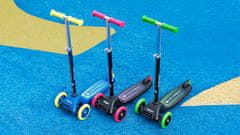 Rebel TOOLS Zložljiv otroški trikolesni skiro KIDS WHEELS roza