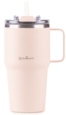 Rosmarino MegaCup termo lonček, 580 ml, roza