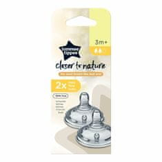 Tommee Tippee cucelj Bottle, ANTI-COLIC Srednji pretok 3m+, 2 kom