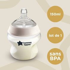 Tommee Tippee CTN Baby Steklenička ANTI-COLIC počasen pretok, 150 ml 0m+