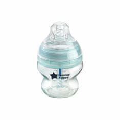 Tommee Tippee CTN Baby Steklenička ADVANCED ANTI-COLIC počasen pretok, 150 ml 0m+, modra