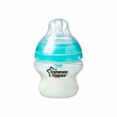 Tommee Tippee CTN Baby Steklenička ADVANCED ANTI-COLIC počasen pretok, 150 ml 0m+, modra