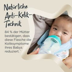 Tommee Tippee ADVANCED ANTI-COLIC steklenička za dojenčke, počasen pretok, 260 ml, 0m+