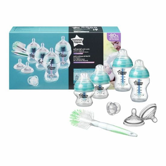 Tommee Tippee CTN ADVANCED ANTI-COLIC, začetni set za novorojenčke, 0 m+