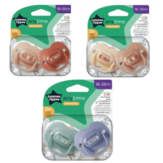 Tommee Tippee CTN AnyTime, Silikonska duda, 18-36m, 2 kosa