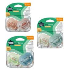 Tommee Tippee CTN AnyTime, Silikonska duda, 6-18m, 2 kosa