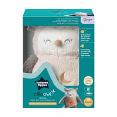 Tommee Tippee Ollie the Owl Deluxe Light&Sound Travel SleepAid, Pripomoček za uspavanje, Sova