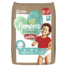 Pampers Pants Harmonie hlačne plenice, Velikost 6, 15 kg+, 19 kosov