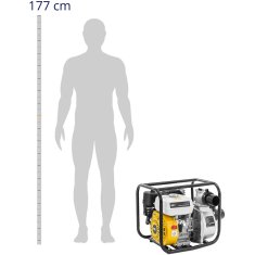 Noah Motopompa pompa spalinowa do wody 7 KM 3.6 l 60 m3/h