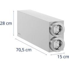 Noah Dozator za skodelice za enkratno uporabo z 2 dozatorjema STAL 81 - 89 mm