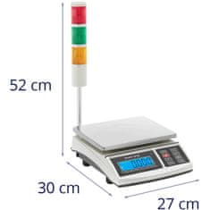 Noah Poštna tehtnica z LCD svetlobnim stolpcem 3kg / 1g