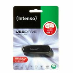 Intenso Ključ USB INTENSO USB 3.0 64 GB Črna 64 GB