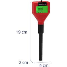 Noah Kislinomer pH tester z LCD sondo 0-14 pH