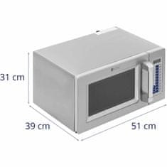 Noah Profesionalna mikrovalovna pečica 100 programov 25L 1550W