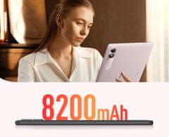 Blackview TAB 90 tablični računalnik, 27,74 cm (10,92), 4G LTE, 128GB, 8GB, WIFI 5, Android, ovitek, roza (Blush Pink)