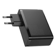 BASEUS Potovalni polnilnik Baseus GaN2 Pro Quick 2x USB + 2x USB-C, 100 W, EU (črn)