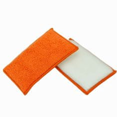 Boxman Detailing House Scrub Pad Orange Tiger - obojestranska blazinica za čiščenje notranjosti