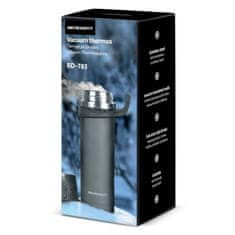 ACTIVESHOP Vakuumska termoska posoda 450 ml BD-783 siva