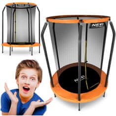 ACTIVESHOP Vrtni trampolin za otroke 152 cm 5 ft Neo-Sport