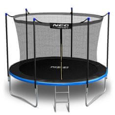 ACTIVESHOP Vrtni trampolin 10ft/312cm z notranjo mrežo in lestvijo Neo-Sport