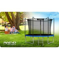 ACTIVESHOP Vrtni trampolin 10ft/312cm z notranjo mrežo in lestvijo Neo-Sport