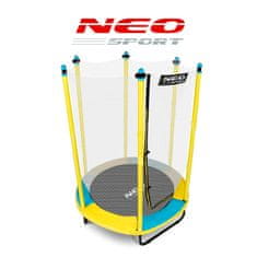 ACTIVESHOP Otroški vrtni trampolin 140cm 4,5 ft Neo-Sport