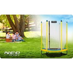 ACTIVESHOP Otroški vrtni trampolin 140cm 4,5 ft Neo-Sport