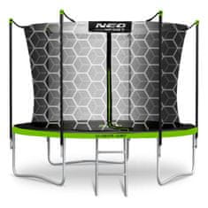 ACTIVESHOP Vrtni trampolin 10ft/312cm z notranjo mrežo in lestvijo Neo-Sport